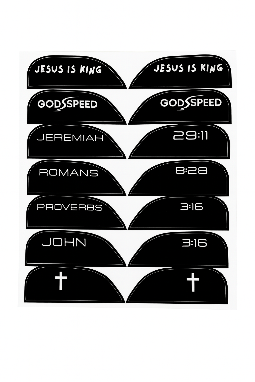 Visor Stickers