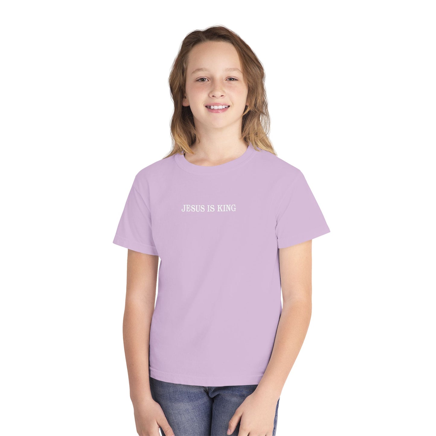 Youth Tee — JESUS IS KING