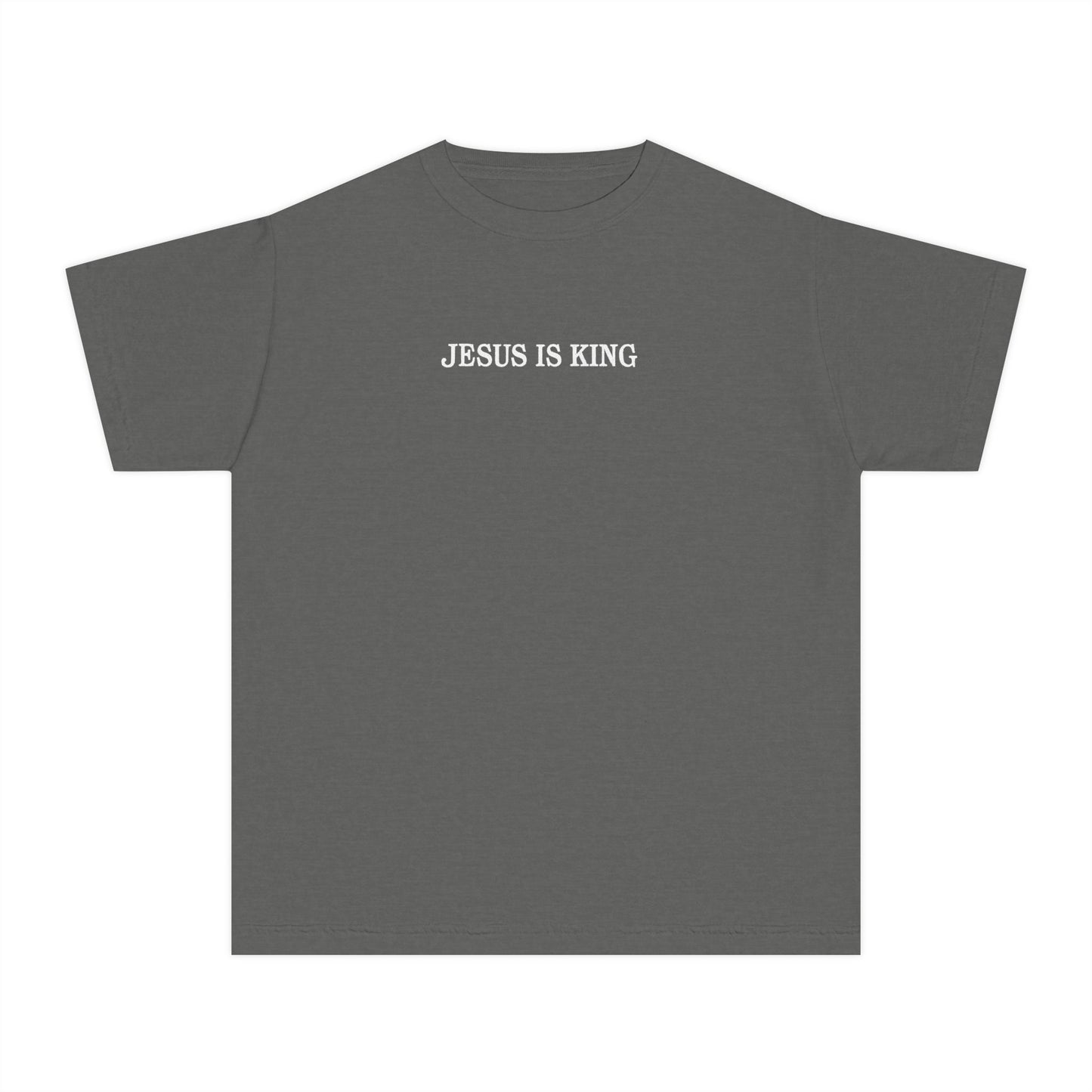 Youth Tee — JESUS IS KING