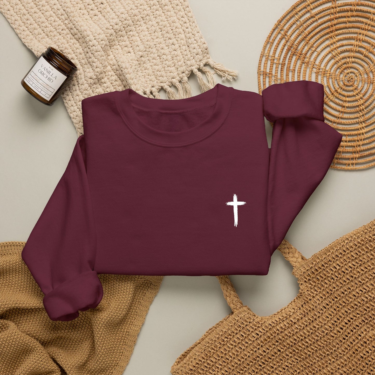 Cross Crewneck Sweatshirt