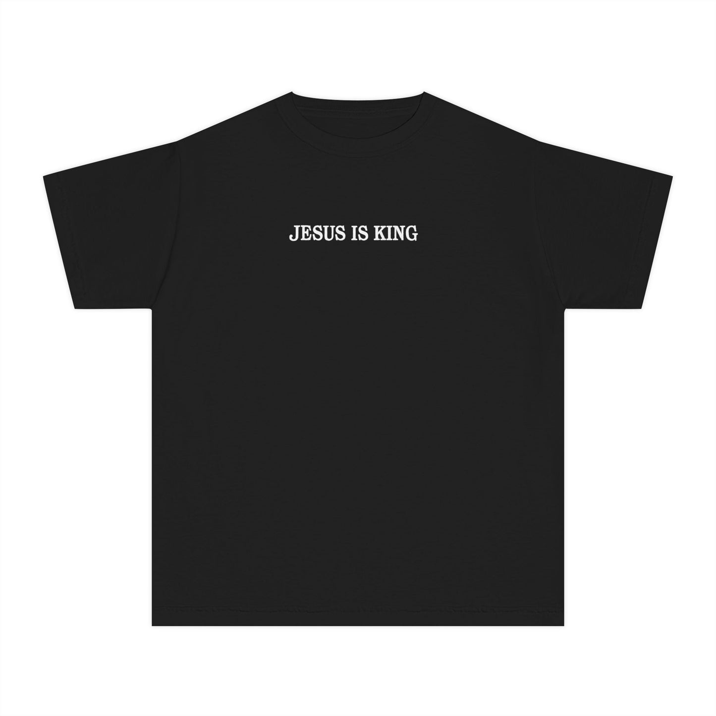 Youth Tee — JESUS IS KING