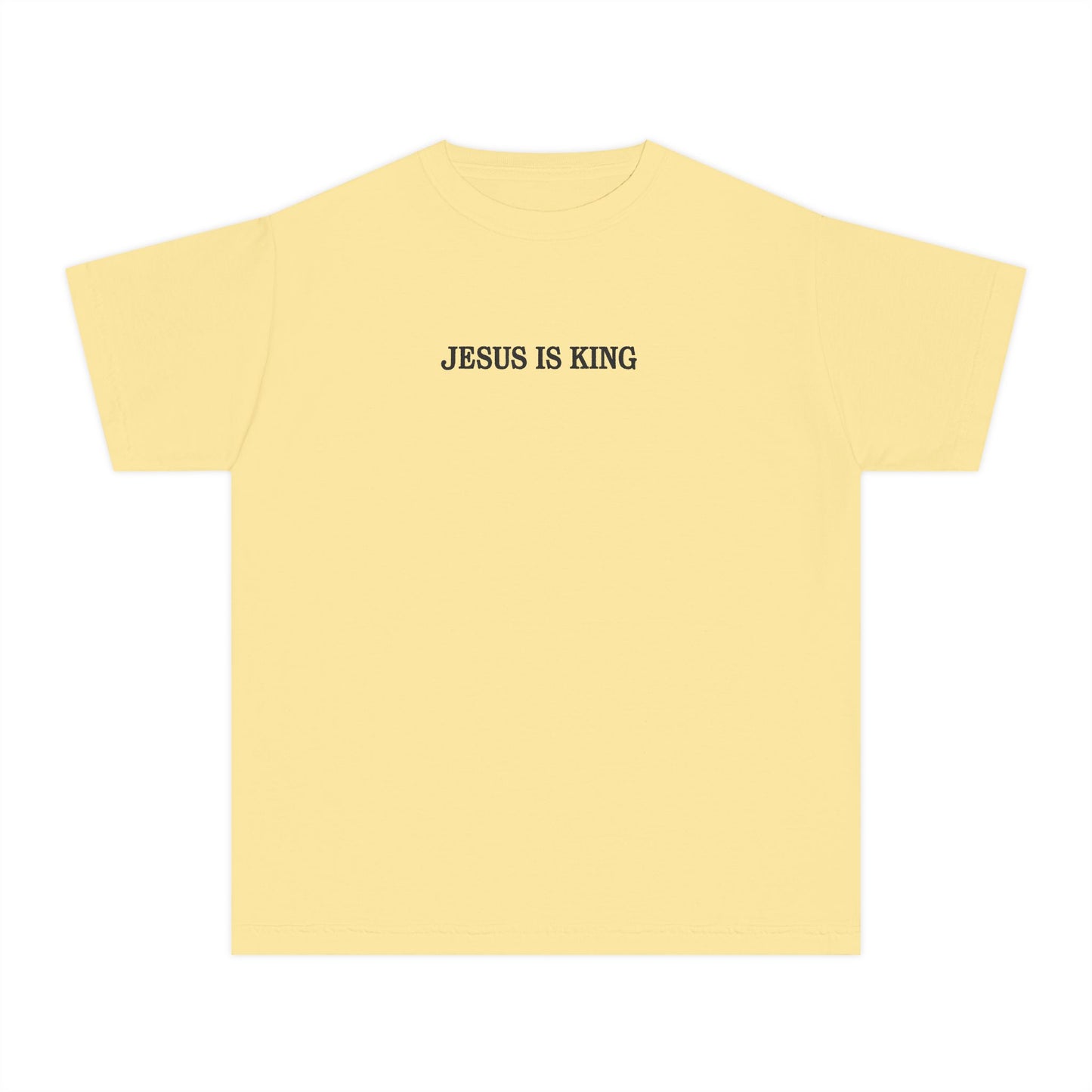 Youth Tee — JESUS IS KING