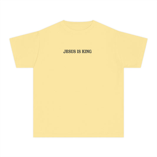 Youth Tee — JESUS IS KING
