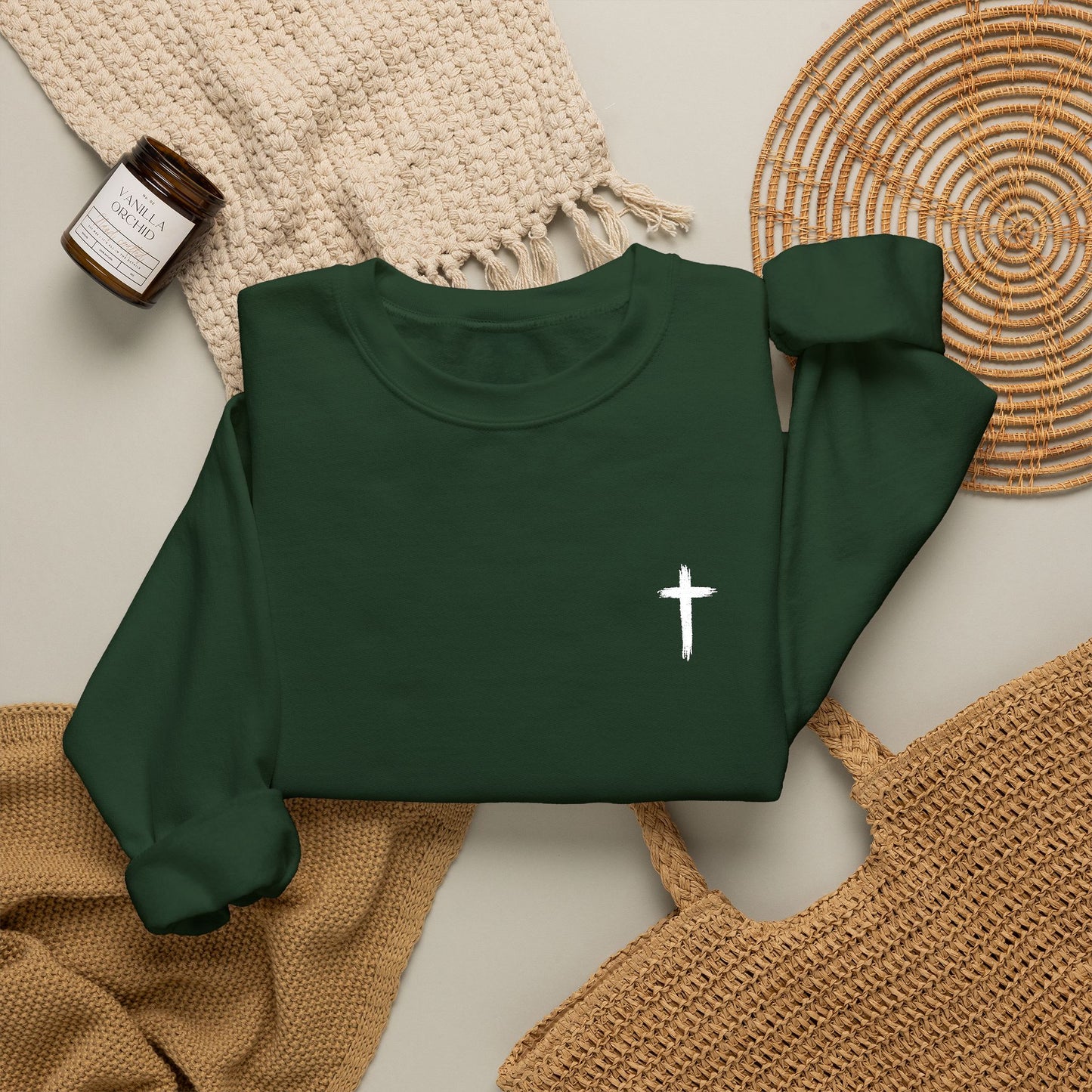 Cross Crewneck Sweatshirt