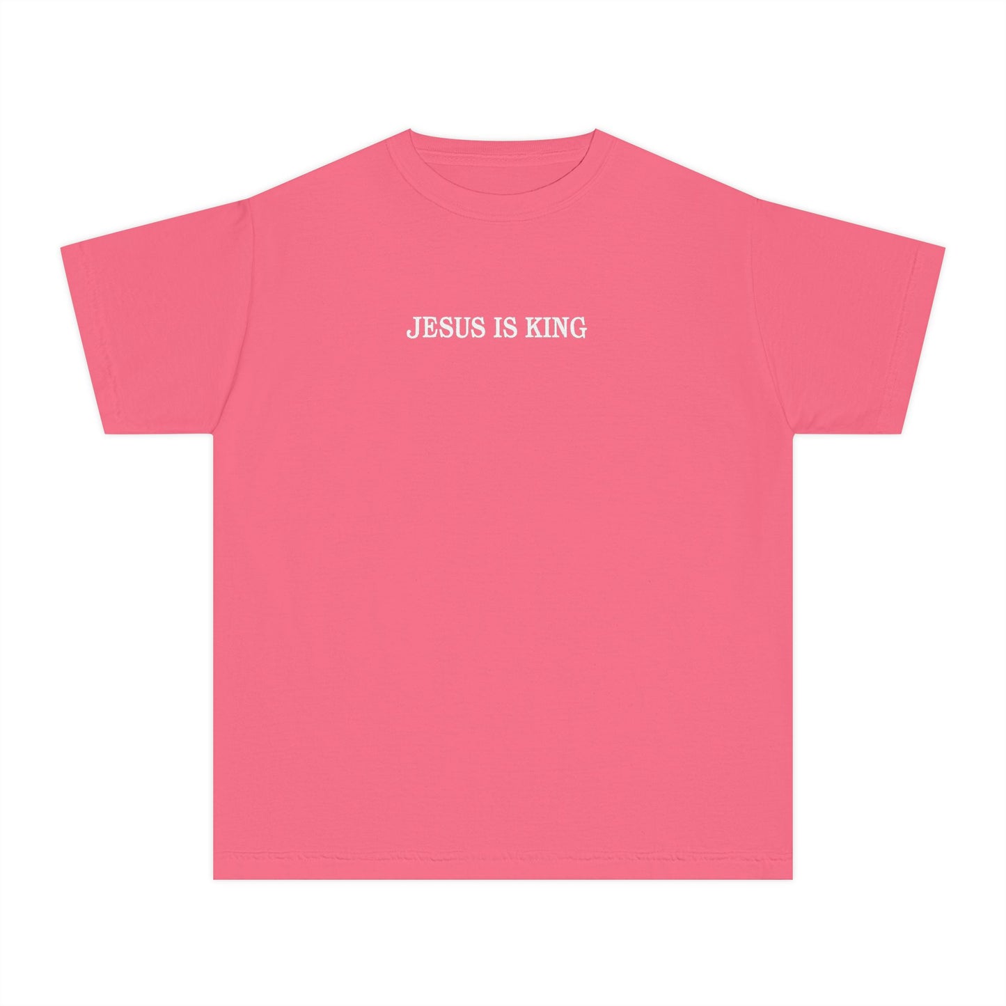 Youth Tee — JESUS IS KING