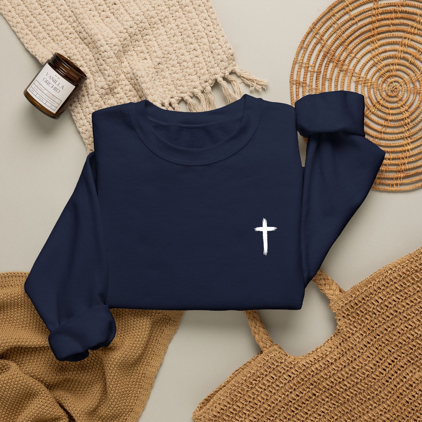 Cross Crewneck Sweatshirt