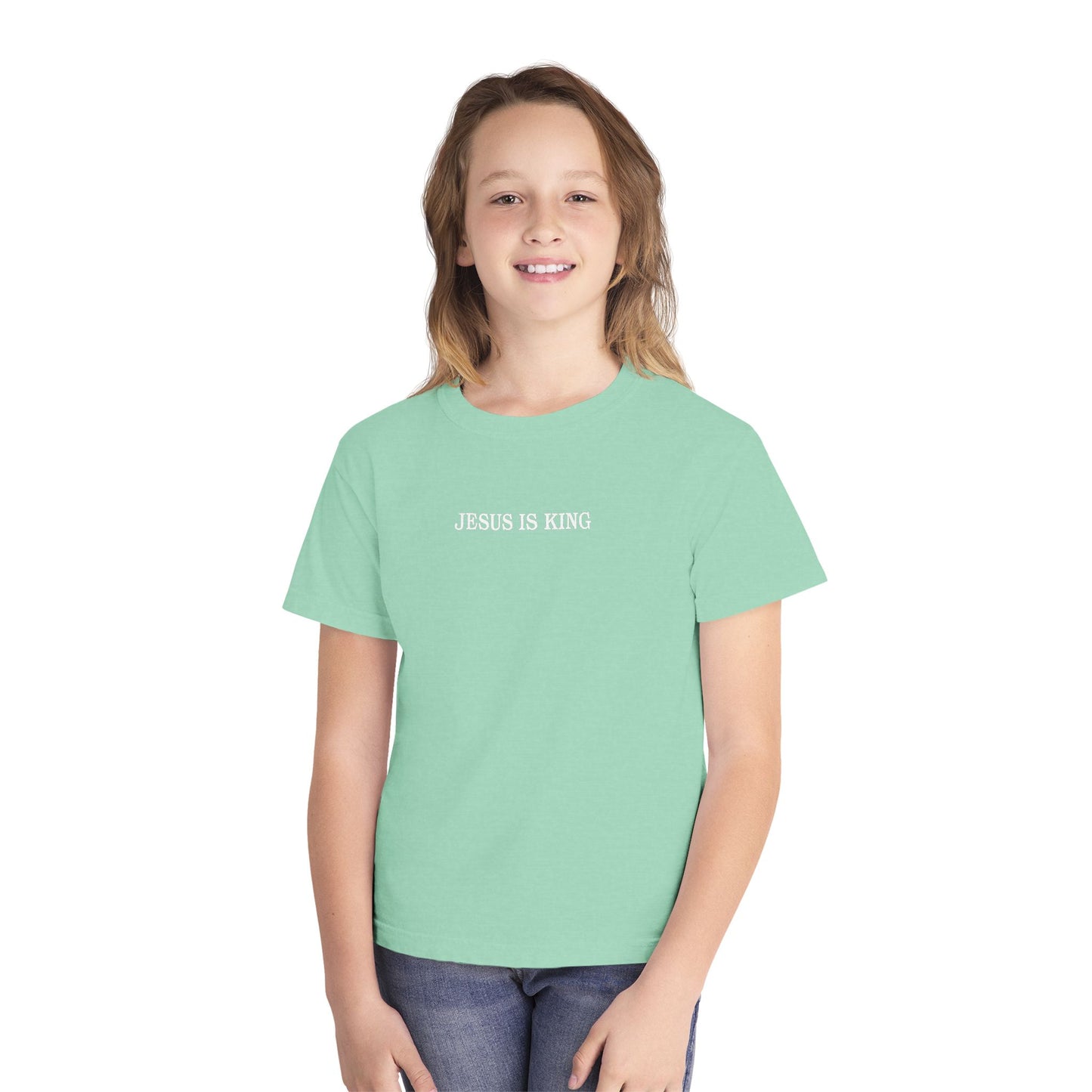 Youth Tee — JESUS IS KING