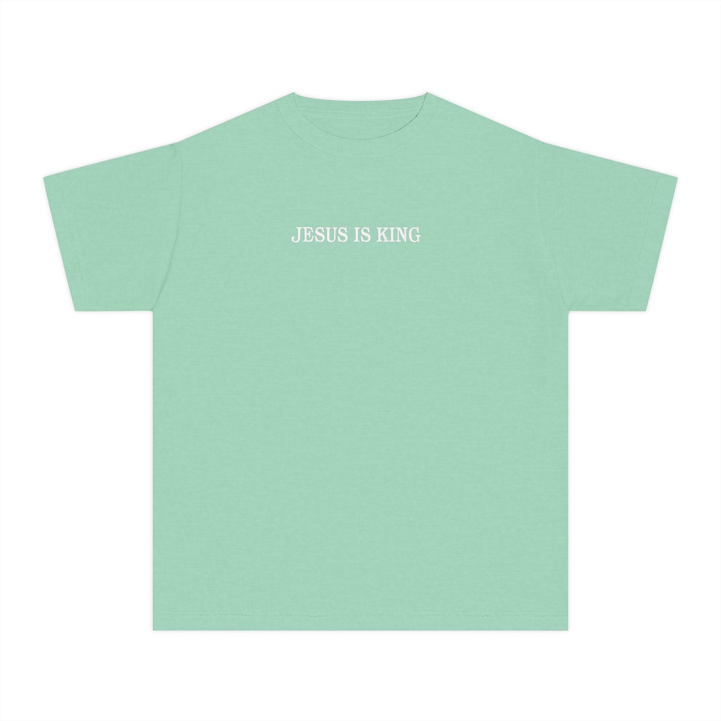 Youth Tee — JESUS IS KING