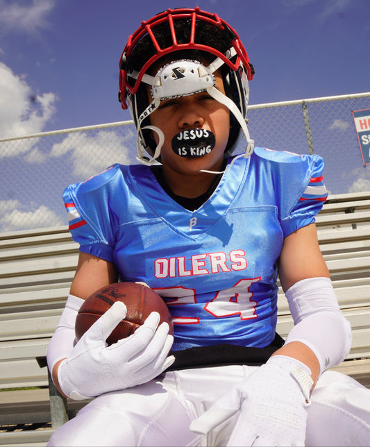 Jesus Is King Football Mouth Guard