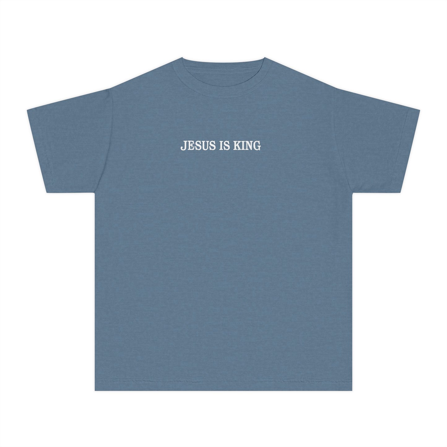 Youth Tee — JESUS IS KING