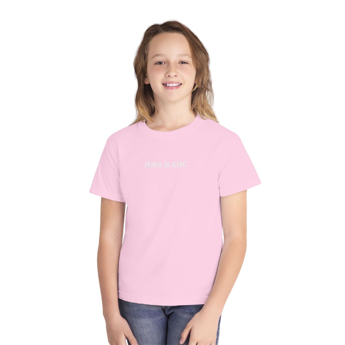Youth Tee — JESUS IS KING