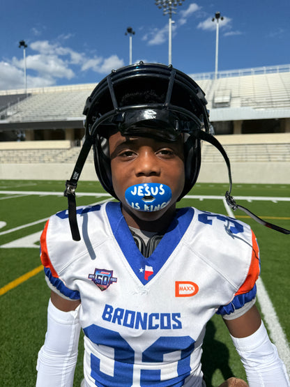 Jesus Is King Football Mouth Guard
