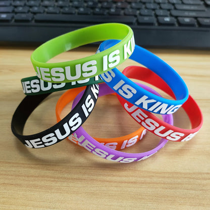 Jesus is King Wrist bands
