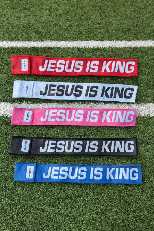 Jesus is King Streamer Towel