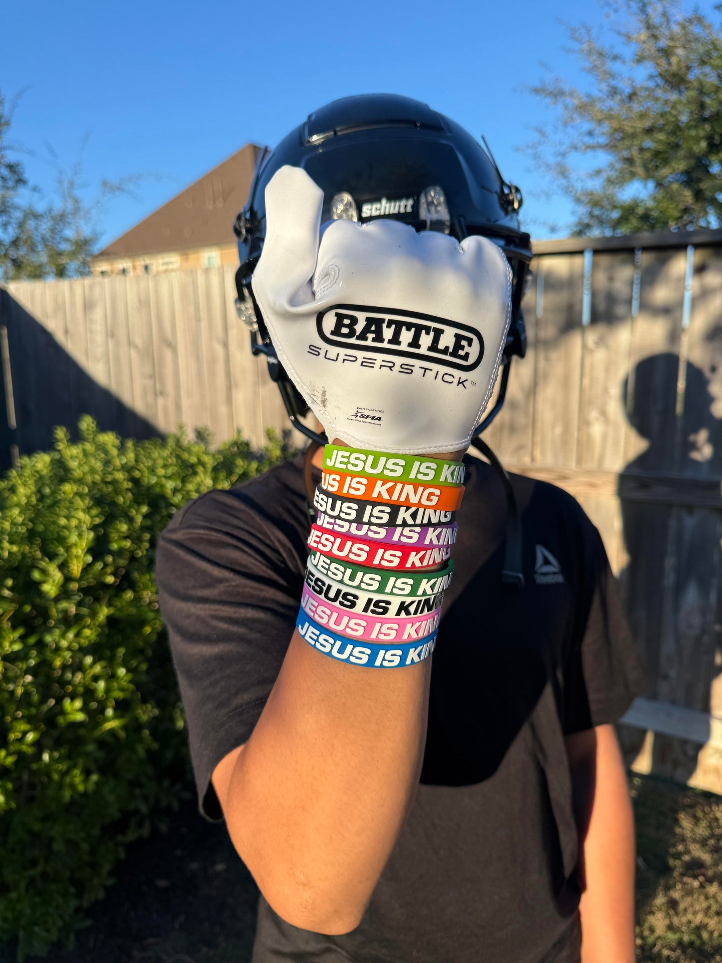 Jesus is King Wrist bands